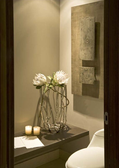 Trump Ocean Club, guest bathroom